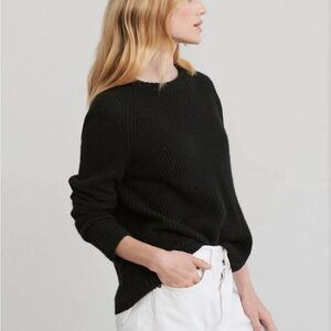 Jenni kayne cashmere fisherman sweater